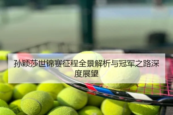 孙颖莎世锦赛征程全景解析与冠军之路深度展望